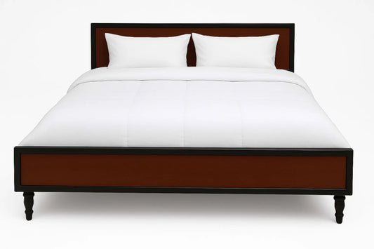 Modern Wooden Platform Bed - Queen Size (78*60inch) ErgoEdge